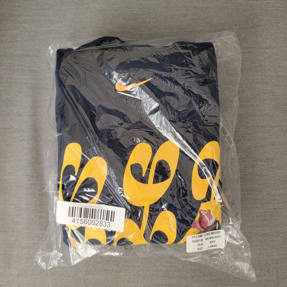 Nike CLB Certified Lover Boy Rose Hoodie Sweatshirt New Large Navy Drake OVO